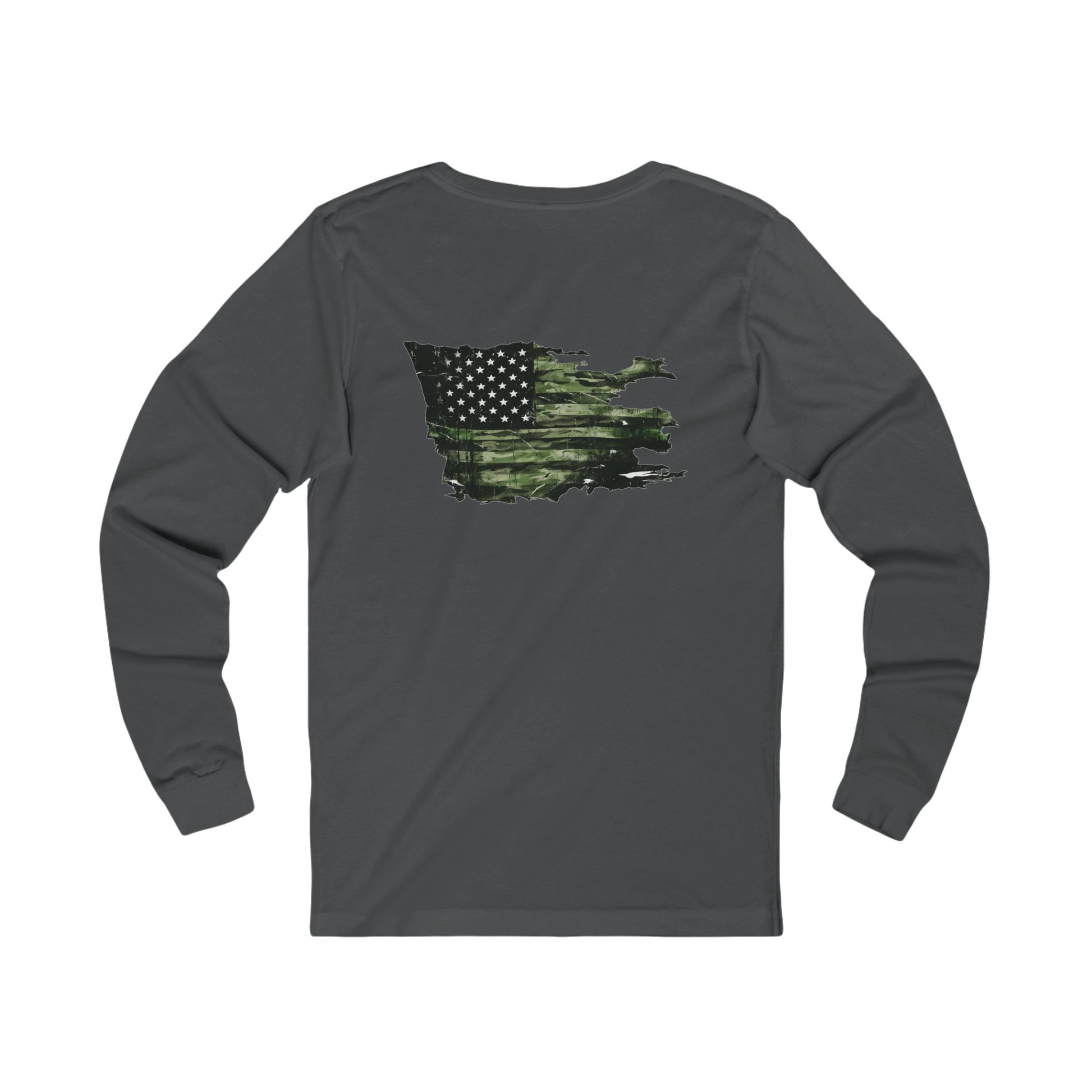 United We Serve - Military long sleeve - funny gym shirt by DoD Fitness