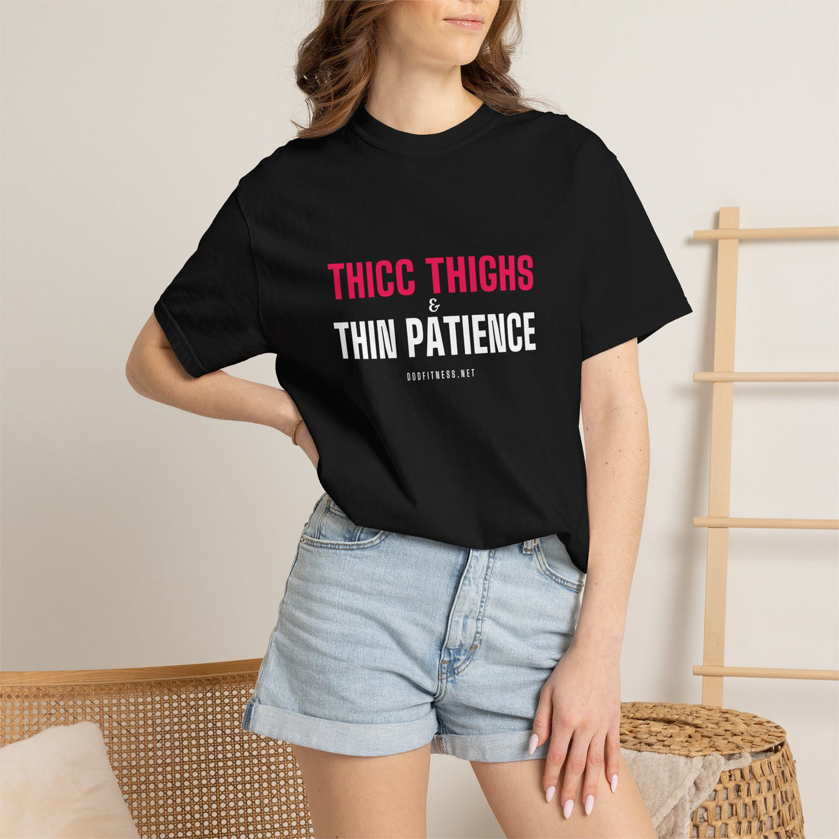 DoD Fitness - Thicc Thighs Men's Tee