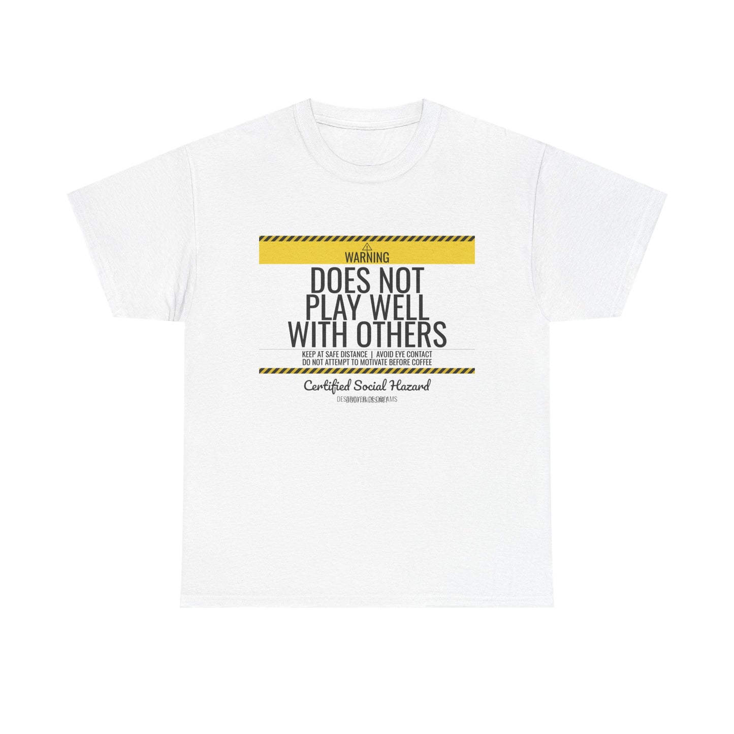 DoD Fitness - Warning Label Women's Tee