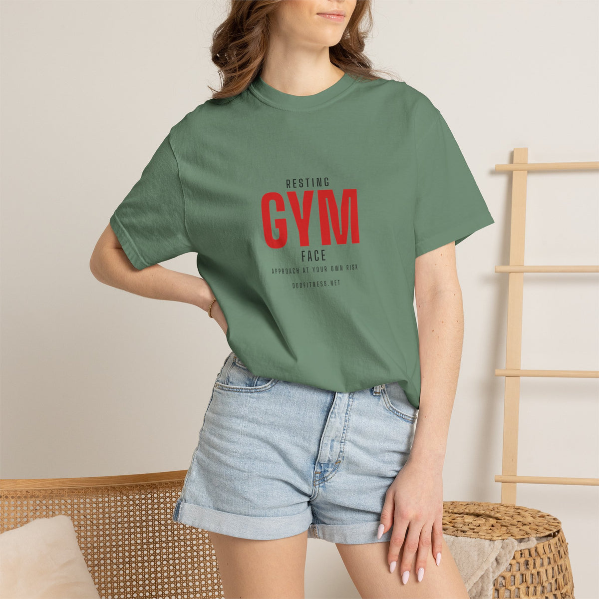 DoD Fitness - Resting Gym Face Men's Tee