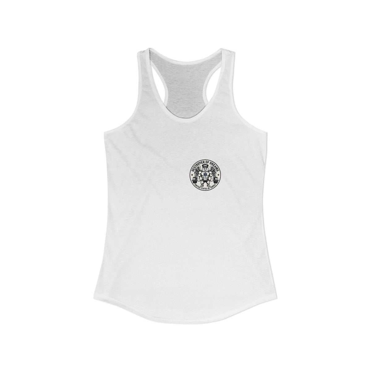 Thin Green Line women's tank - funny gym shirt by DoD Fitness