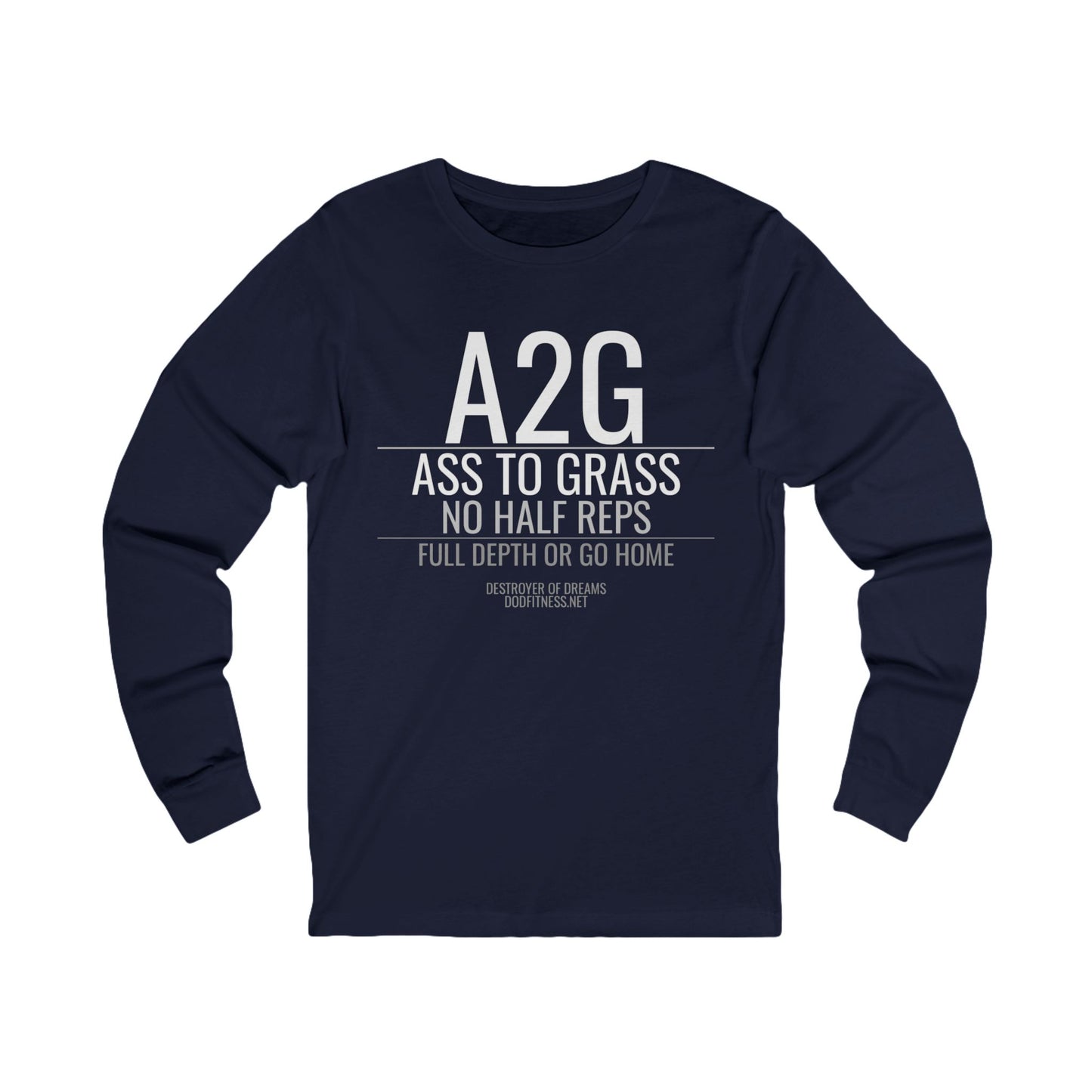 DoD Fitness - A2G - No Half Reps LS