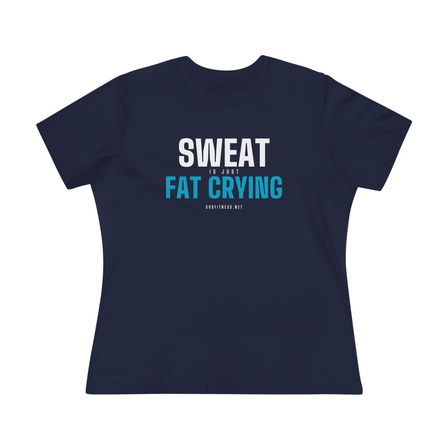 DoD Fitness - Fat Crying Frown Women's Tee