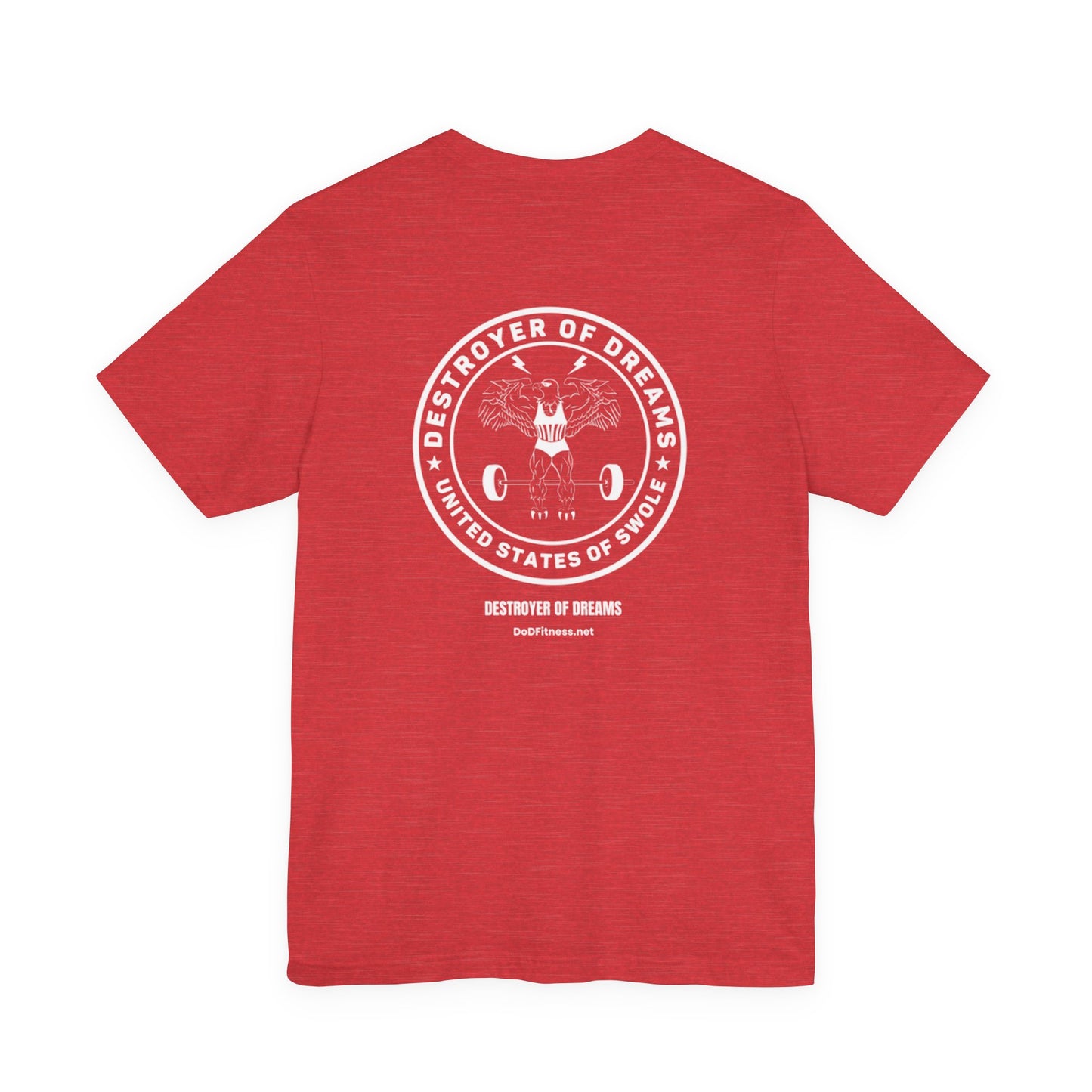 Big Weights men's tee - funny gym shirt by DoD Fitness