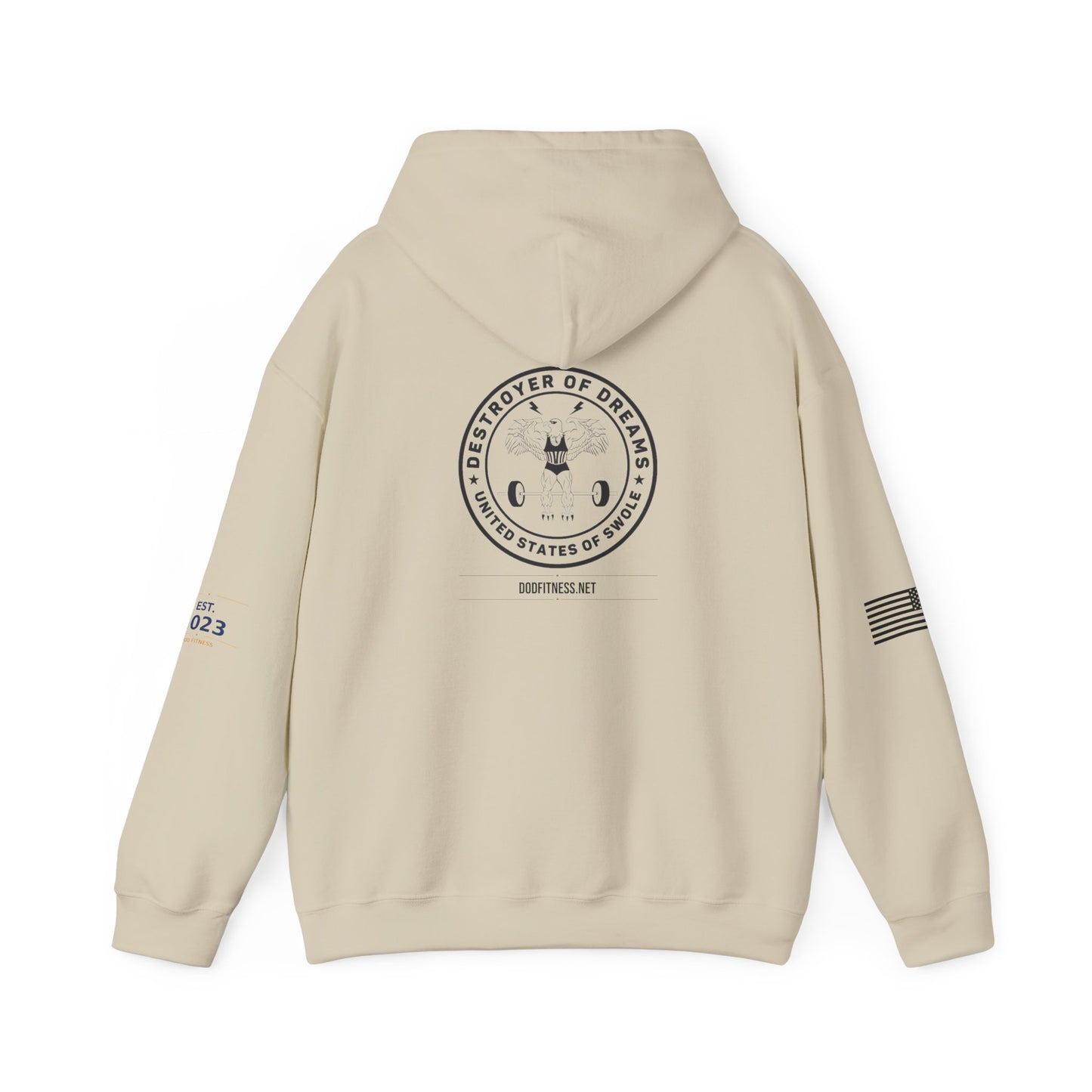 DoD Fitness - A2G - No Half Reps Hoodie