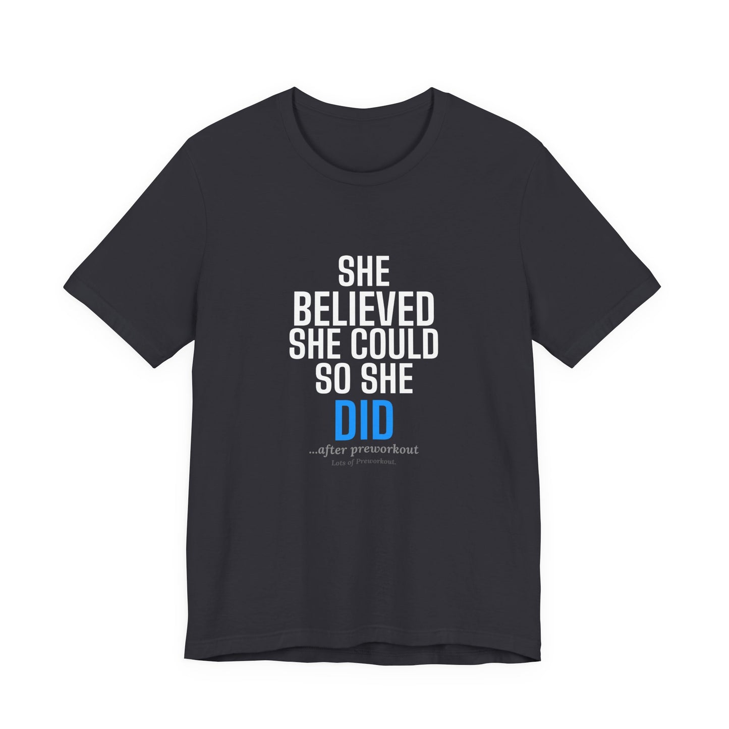 DoD Fitness - She Believed Tee