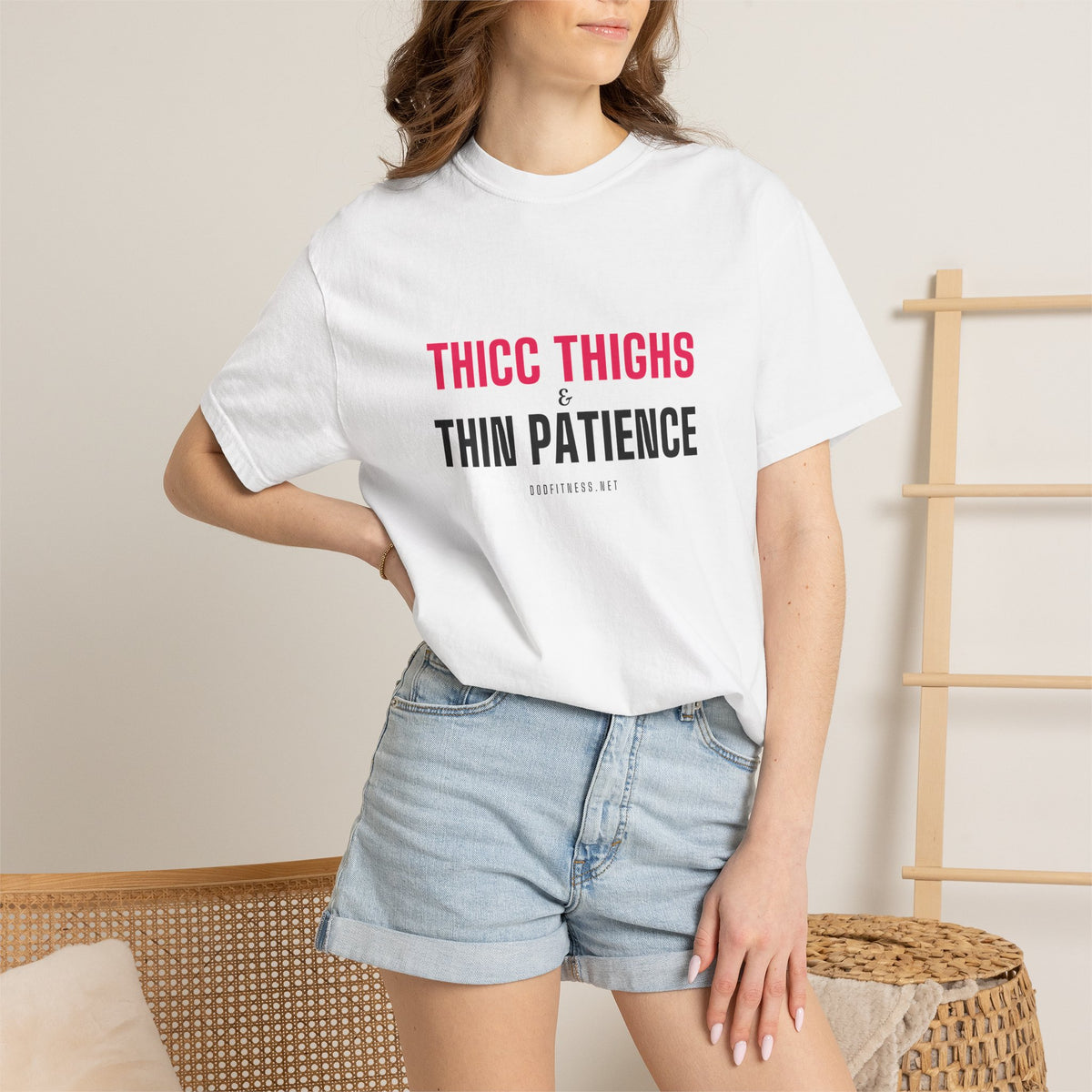 DoD Fitness - Thicc Thighs Men's Tee
