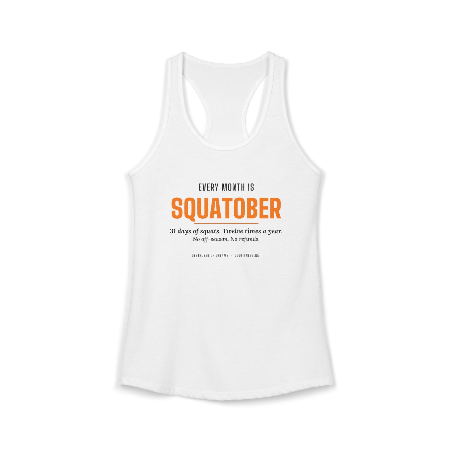 DoD Fitness - Squatober Women's Tank