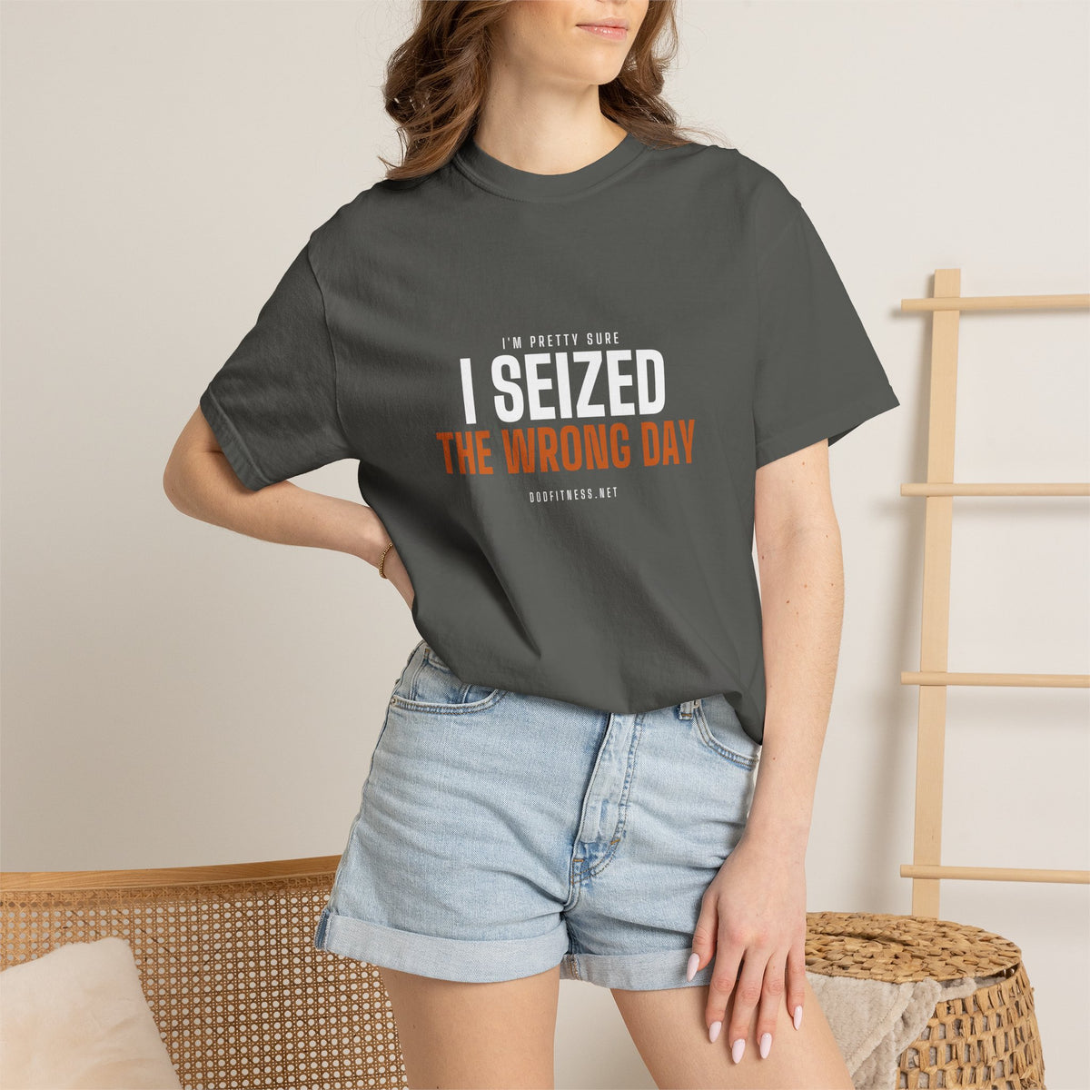 DoD Fitness - Seized Wrong Day Men's Tee