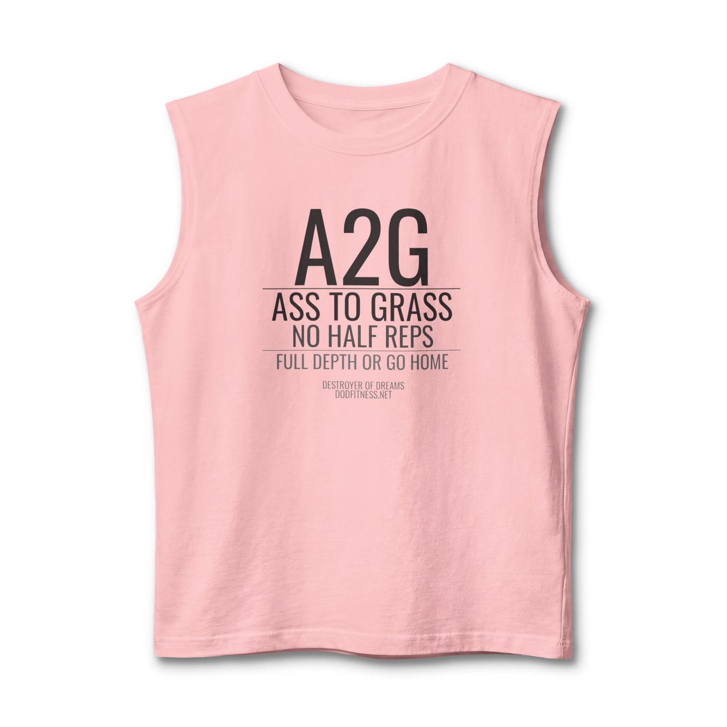DoD Fitness - A2G - No Half Reps Stringer Tank