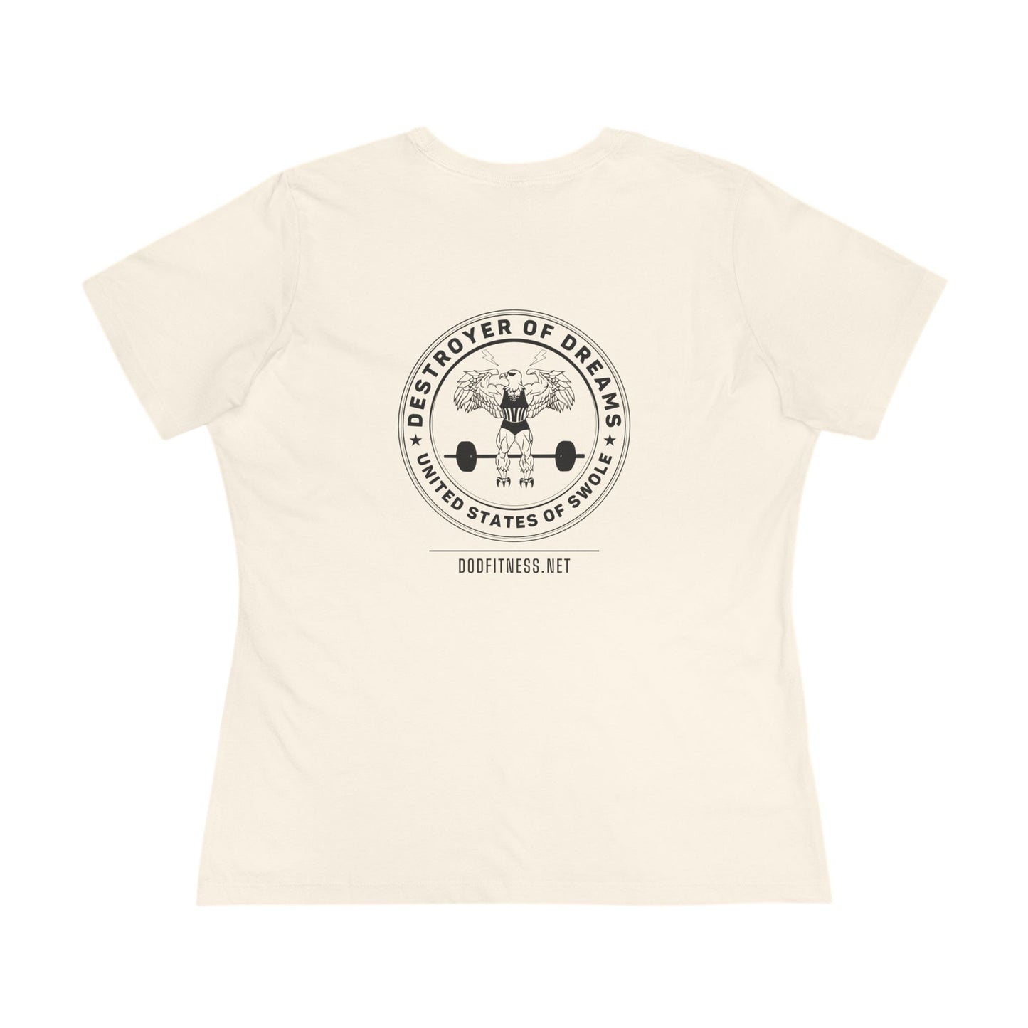 DoD Fitness - Warning Label Women's Tee