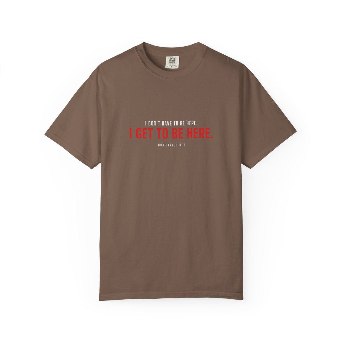 Have Get men's tee in Espresso - funny gym shirt by DoD Fitness