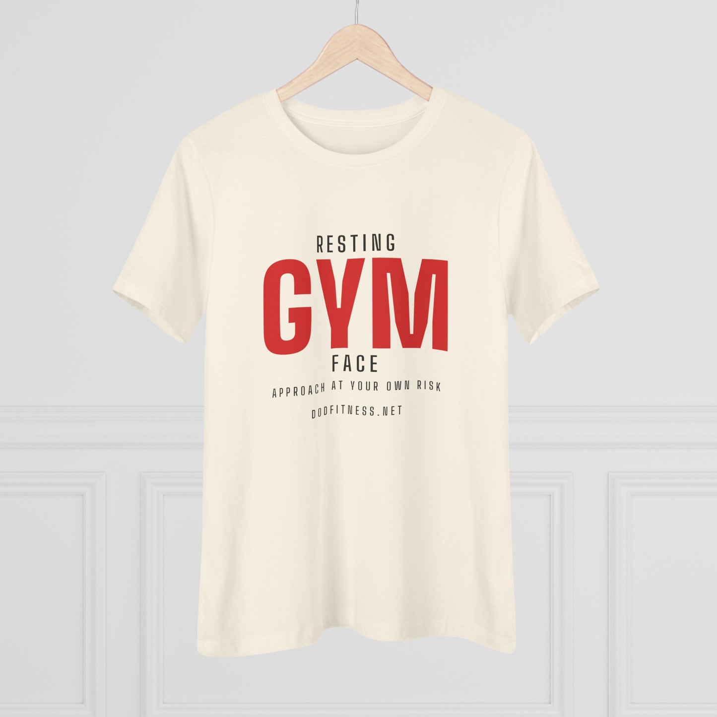 DoD Fitness - Resting Gym Face Women's Tee