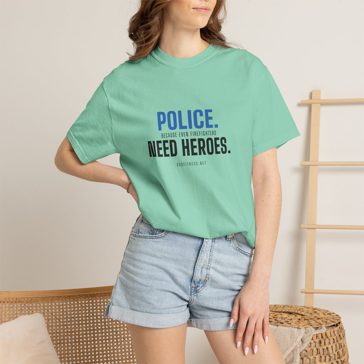 DoD Fitness - Police Need Heroes Men's Tee