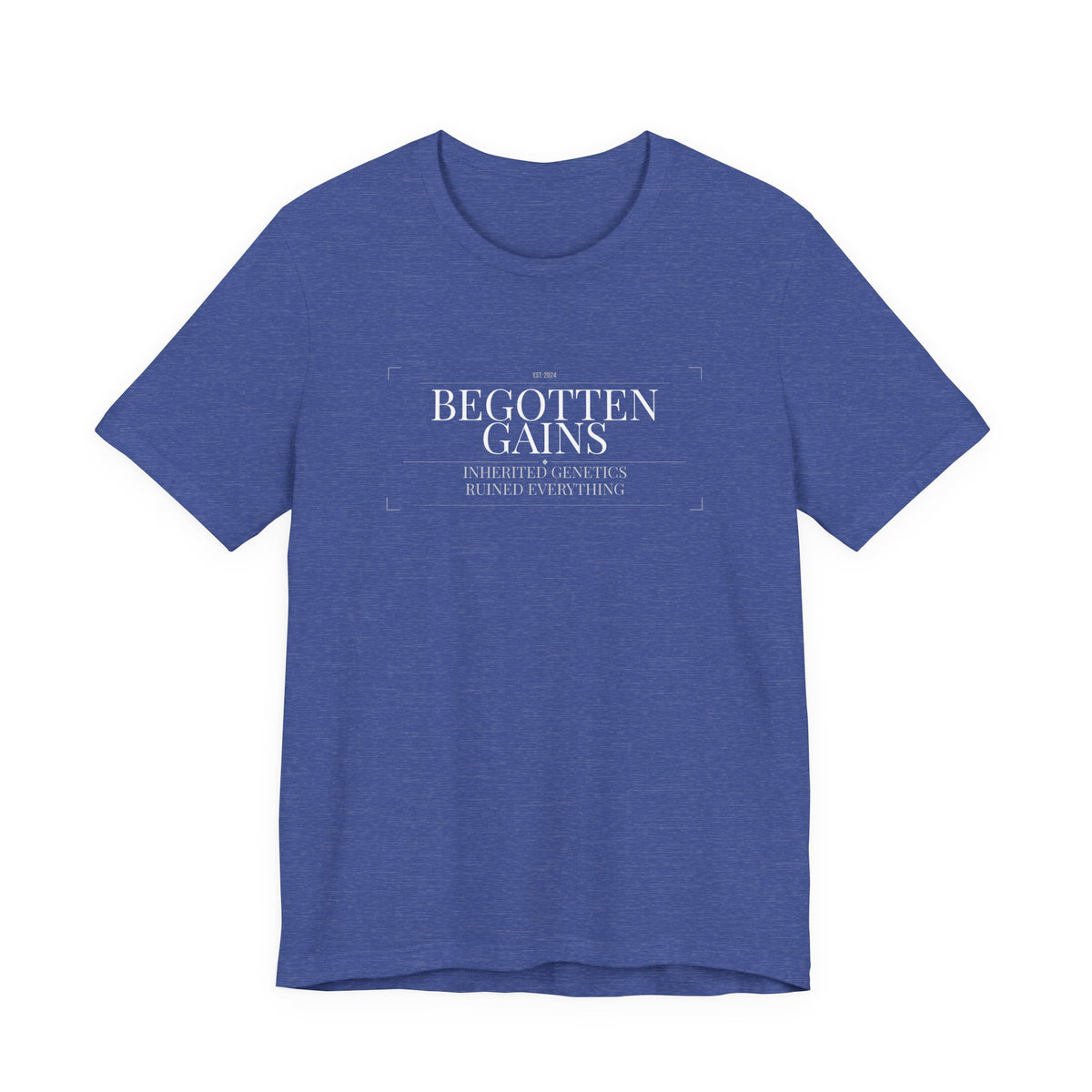 Begotten Gains - Iron Devotion men's tee - funny gym shirt by DoD Fitness