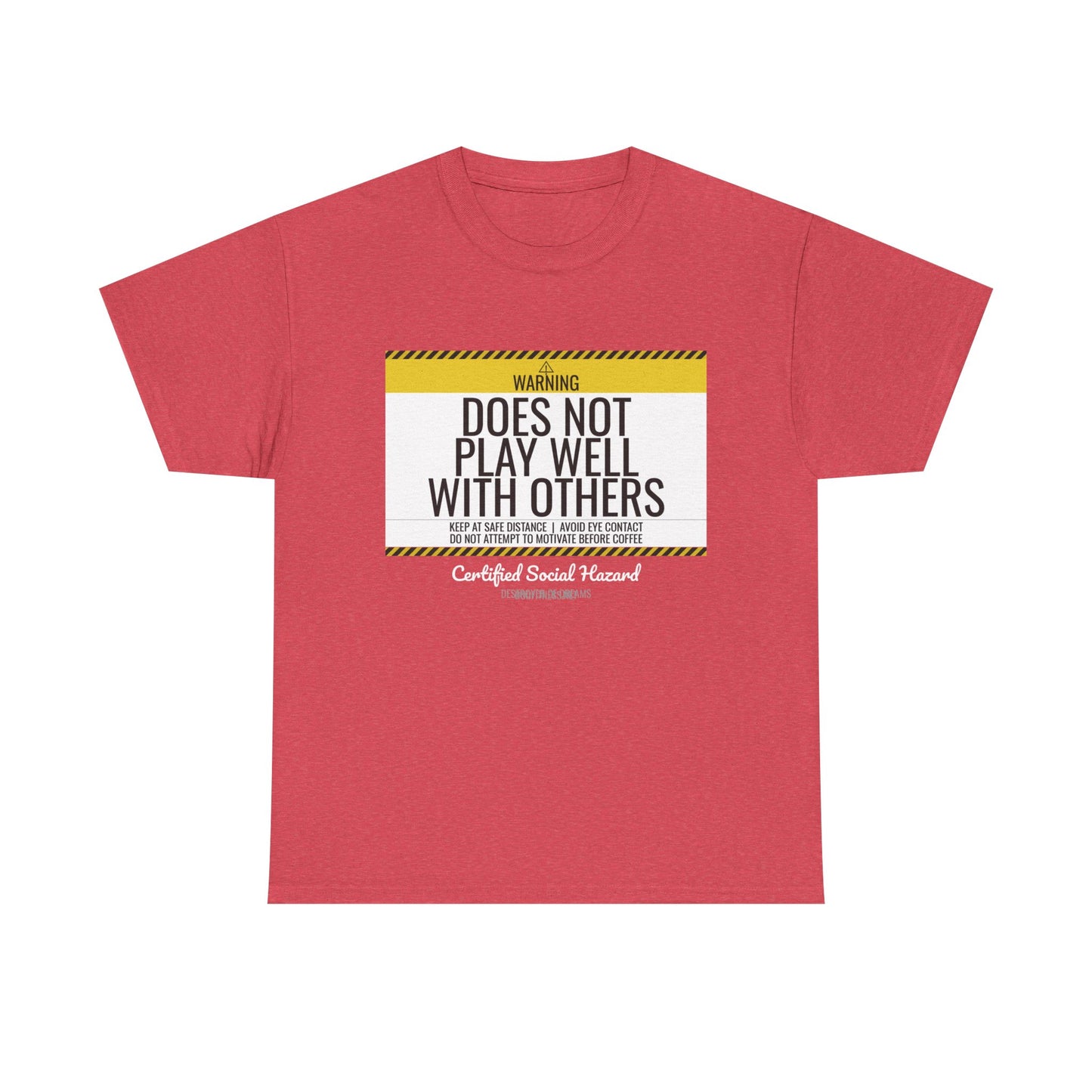 DoD Fitness - Warning Label Women's Tee