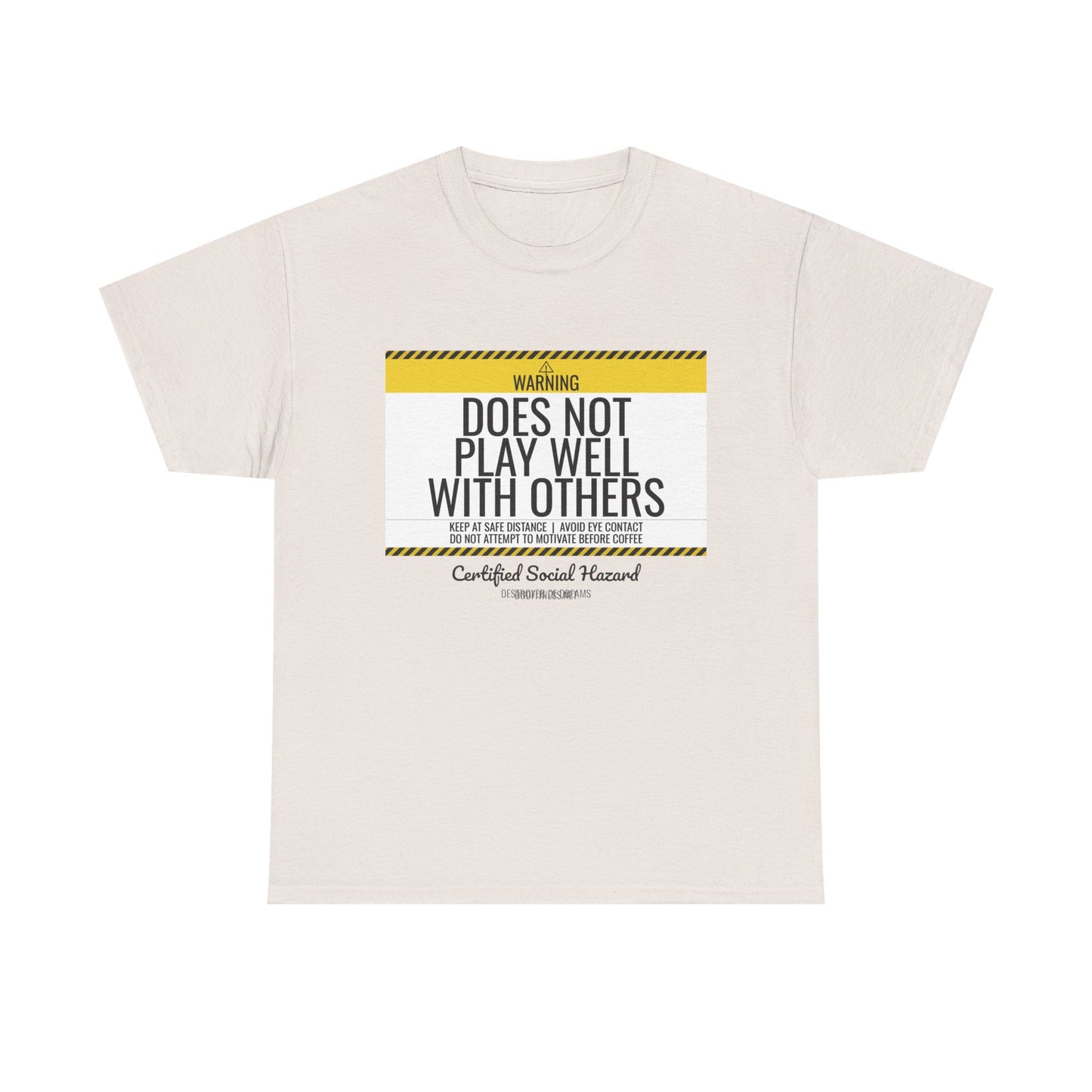 DoD Fitness - Warning Label Women's Tee