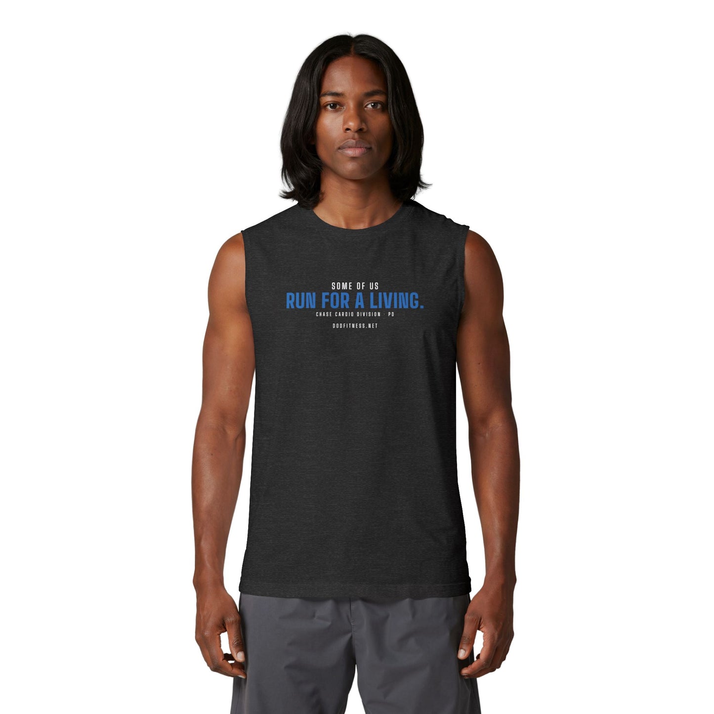 DoD Fitness - Run For A Living Stringer Tank