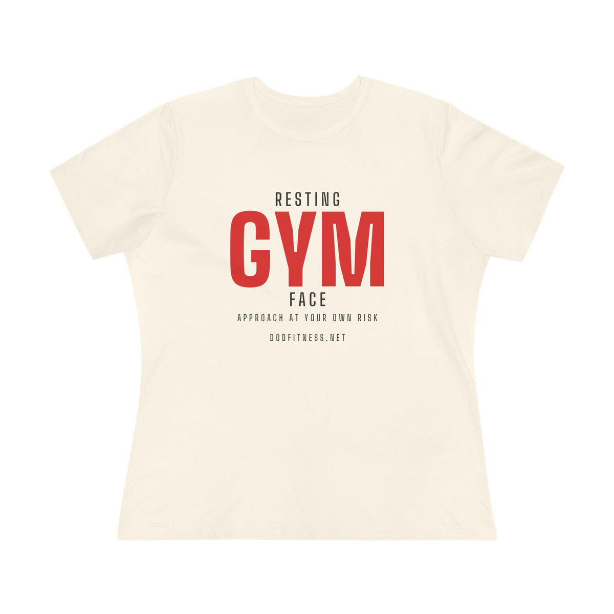 DoD Fitness - Resting Gym Face Women's Tee