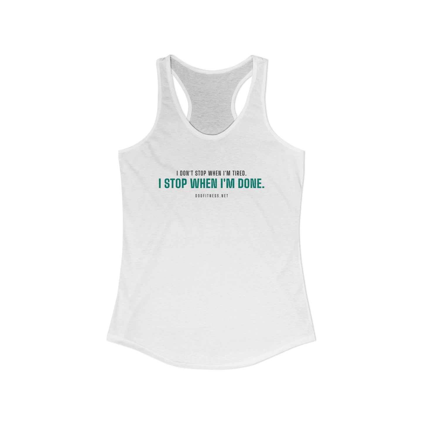 DoD Fitness - Tired Women's Tank