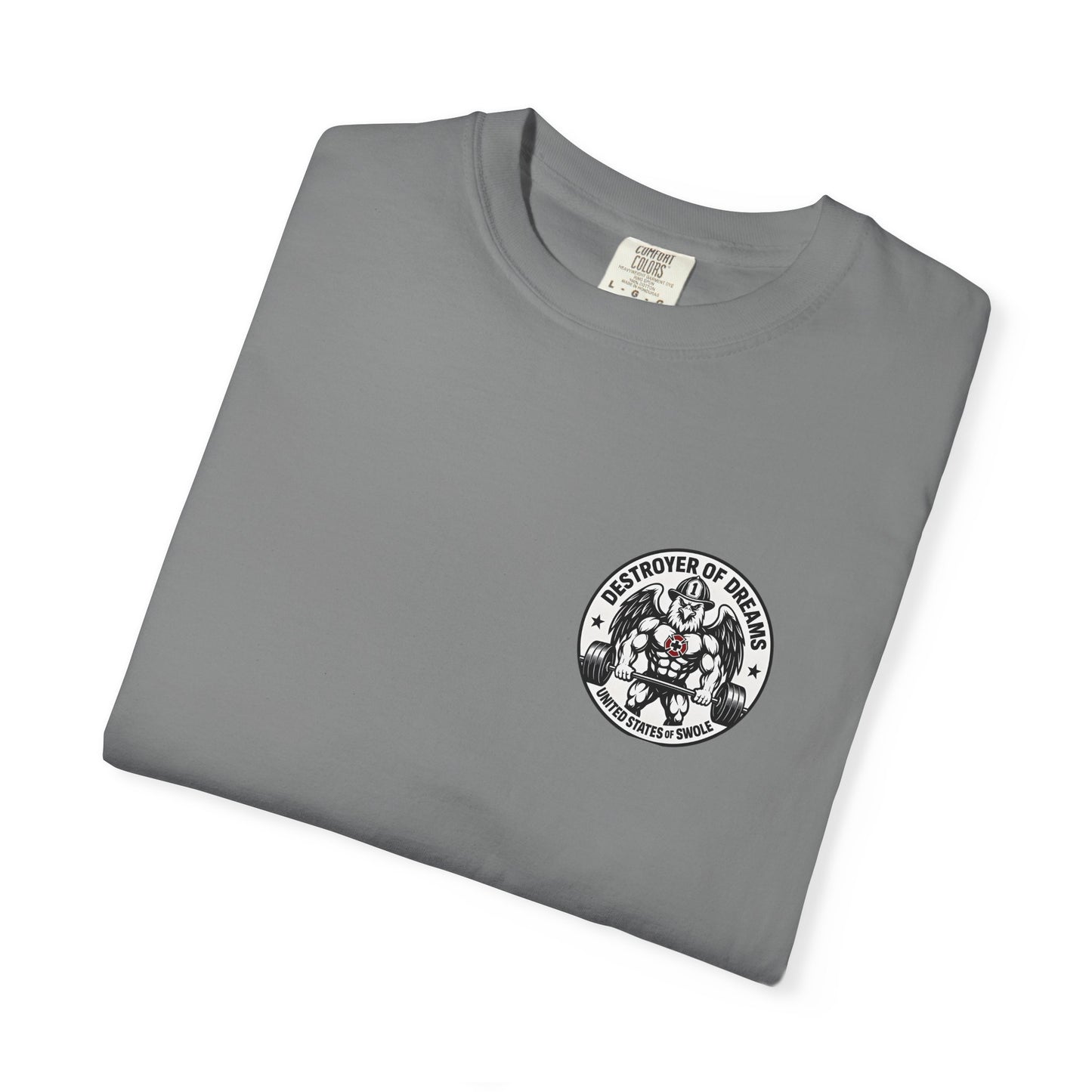 Thin Red Line men's tee - funny gym shirt by DoD Fitness