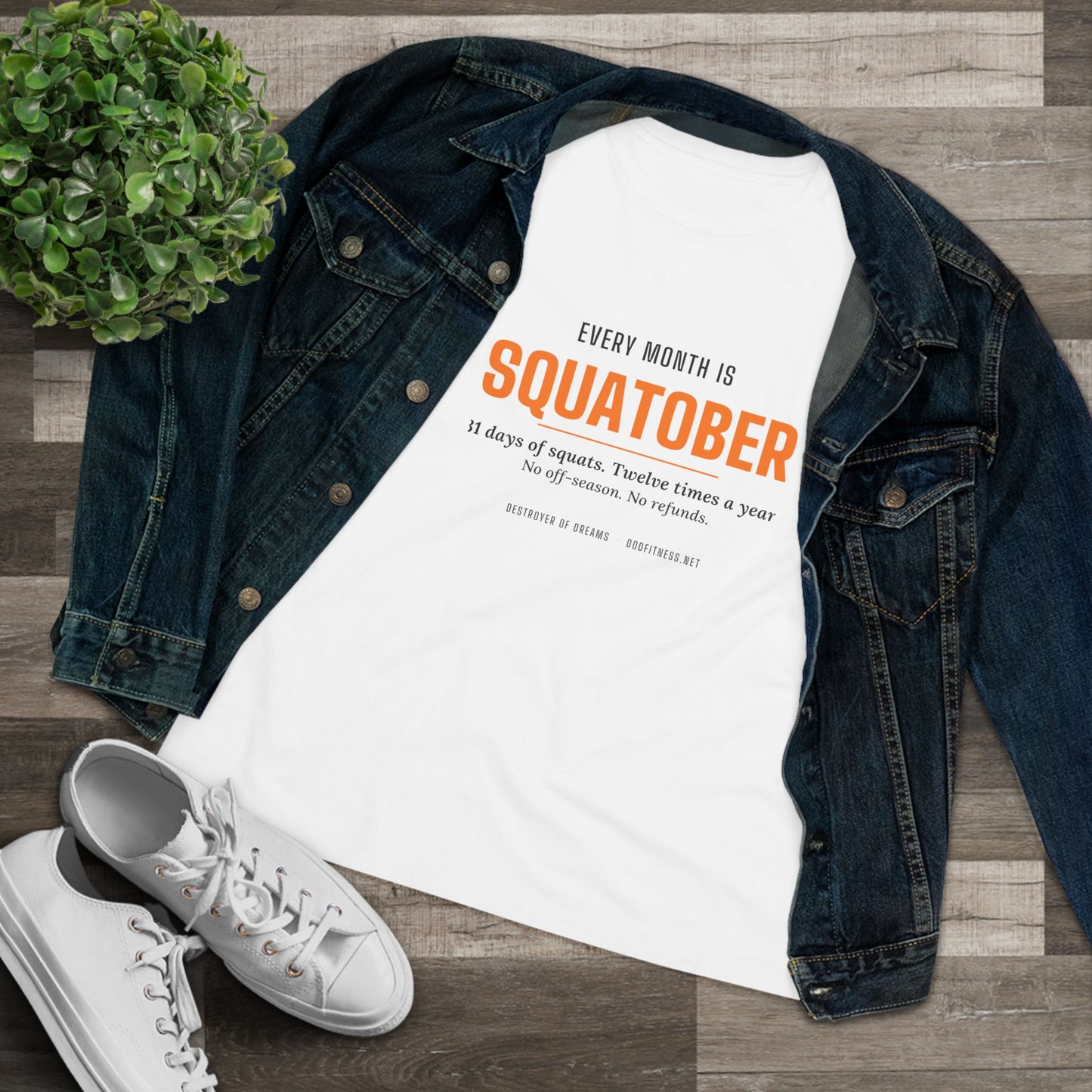 DoD Fitness - Squatober Women's Tee