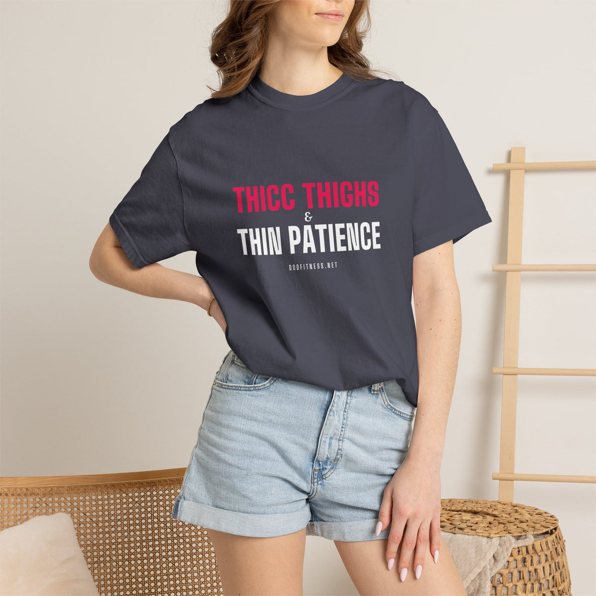 DoD Fitness - Thicc Thighs Men's Tee