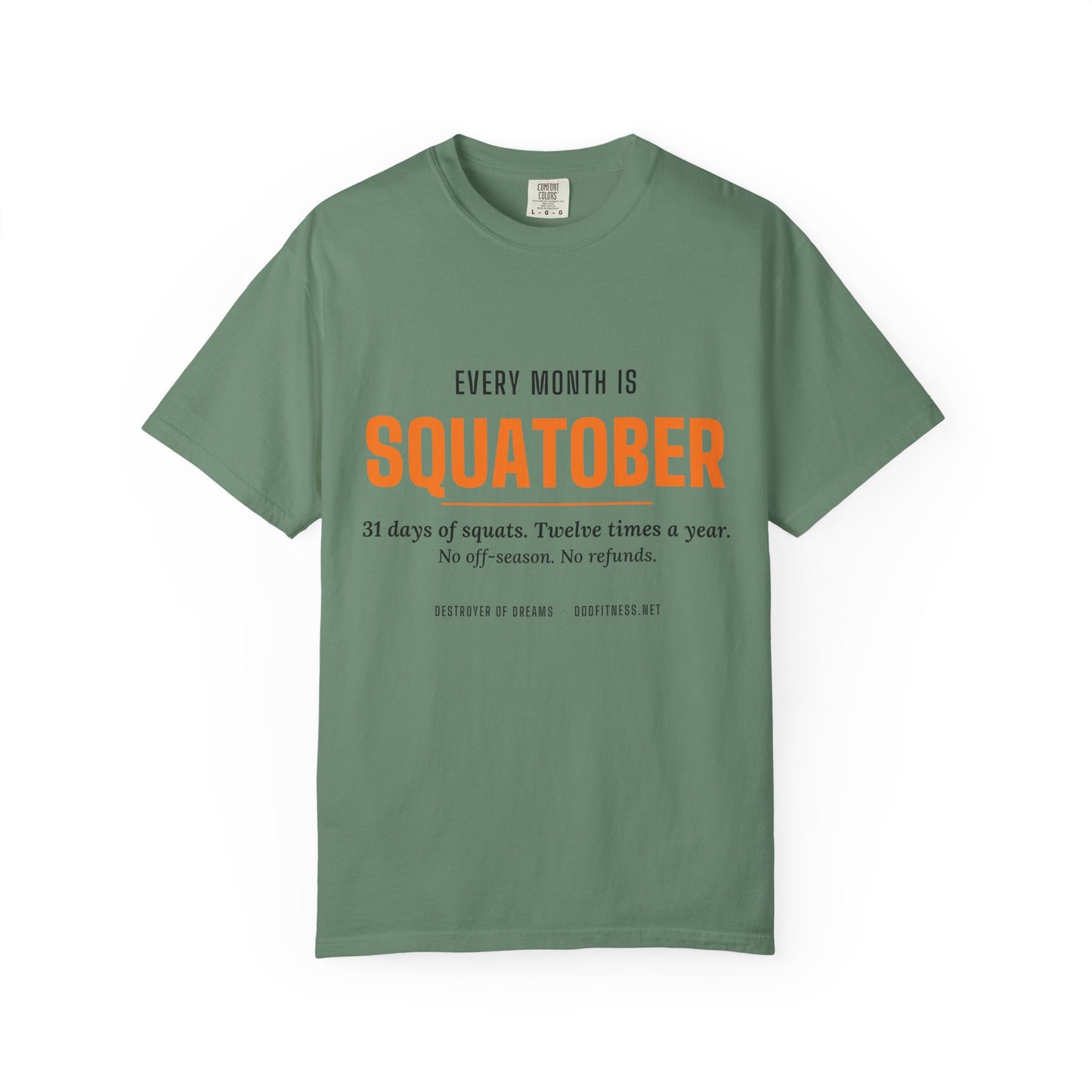 DoD Fitness - Squatober Men's Tee