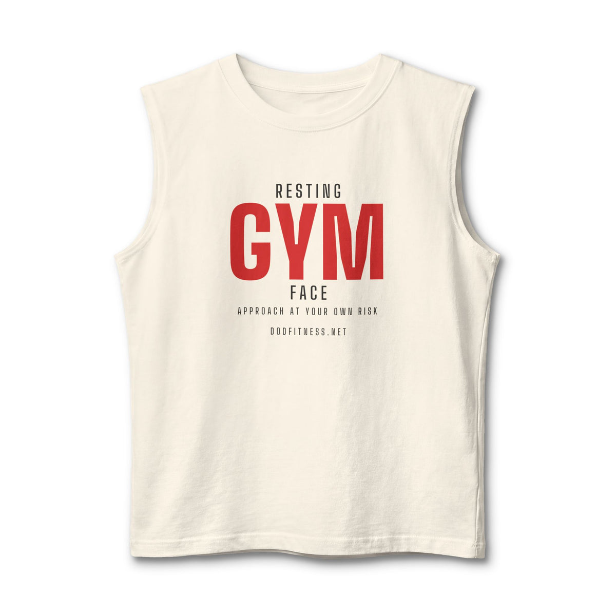 DoD Fitness - Resting Gym Face Stringer Tank