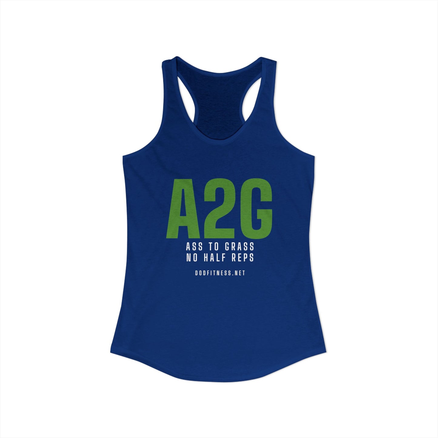 DoD Fitness - A2G - No Half Reps Women's Tank