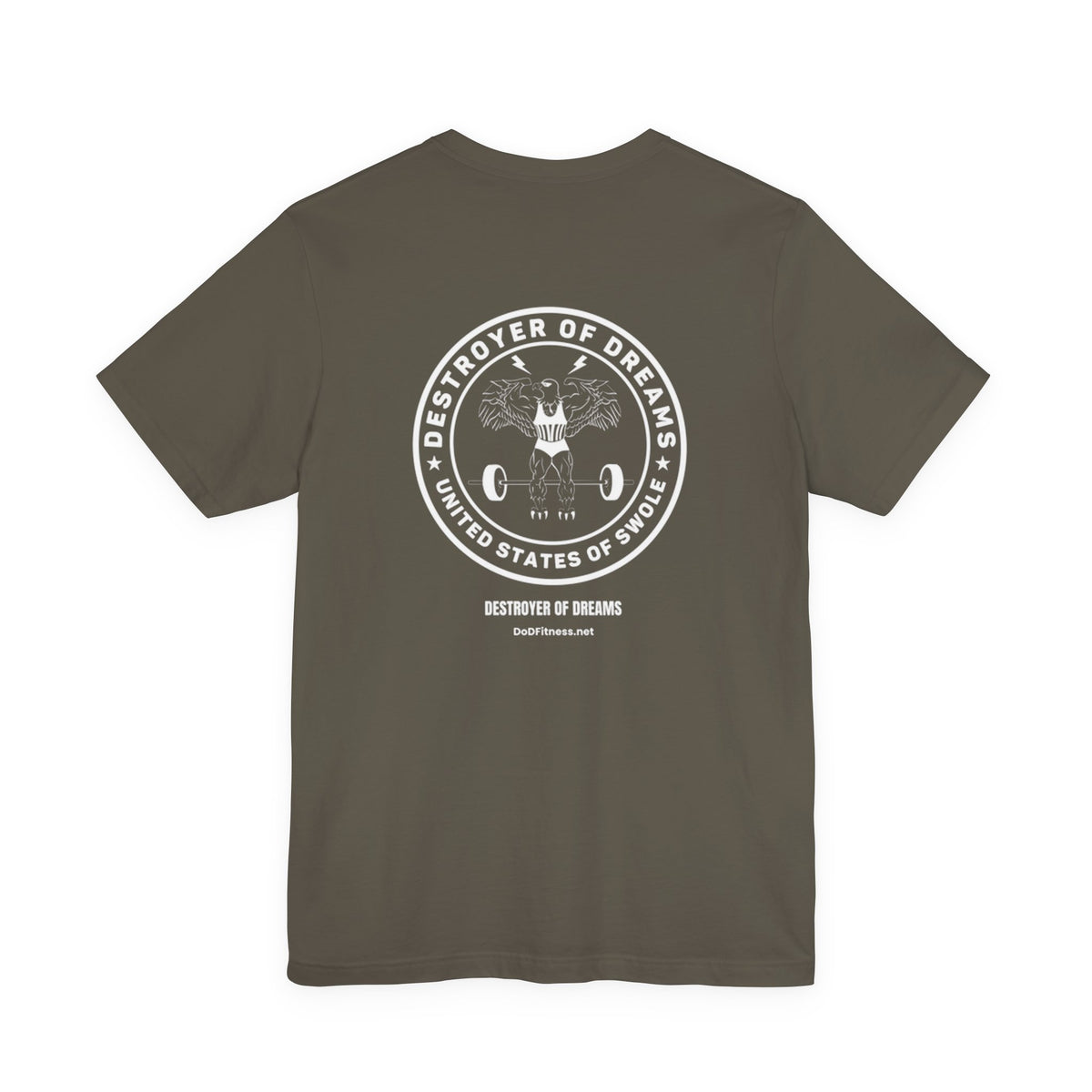 Big Weights men's tee - funny gym shirt by DoD Fitness
