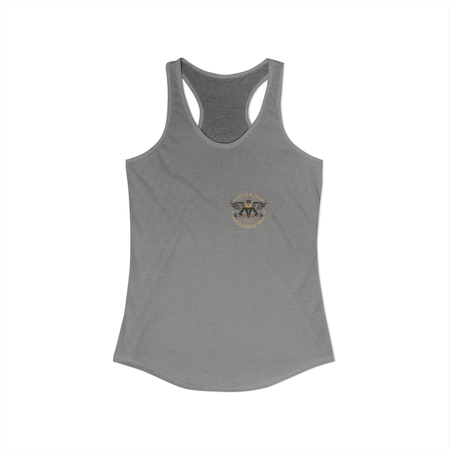 United We Serve - Military women's tank - funny gym shirt by DoD Fitness