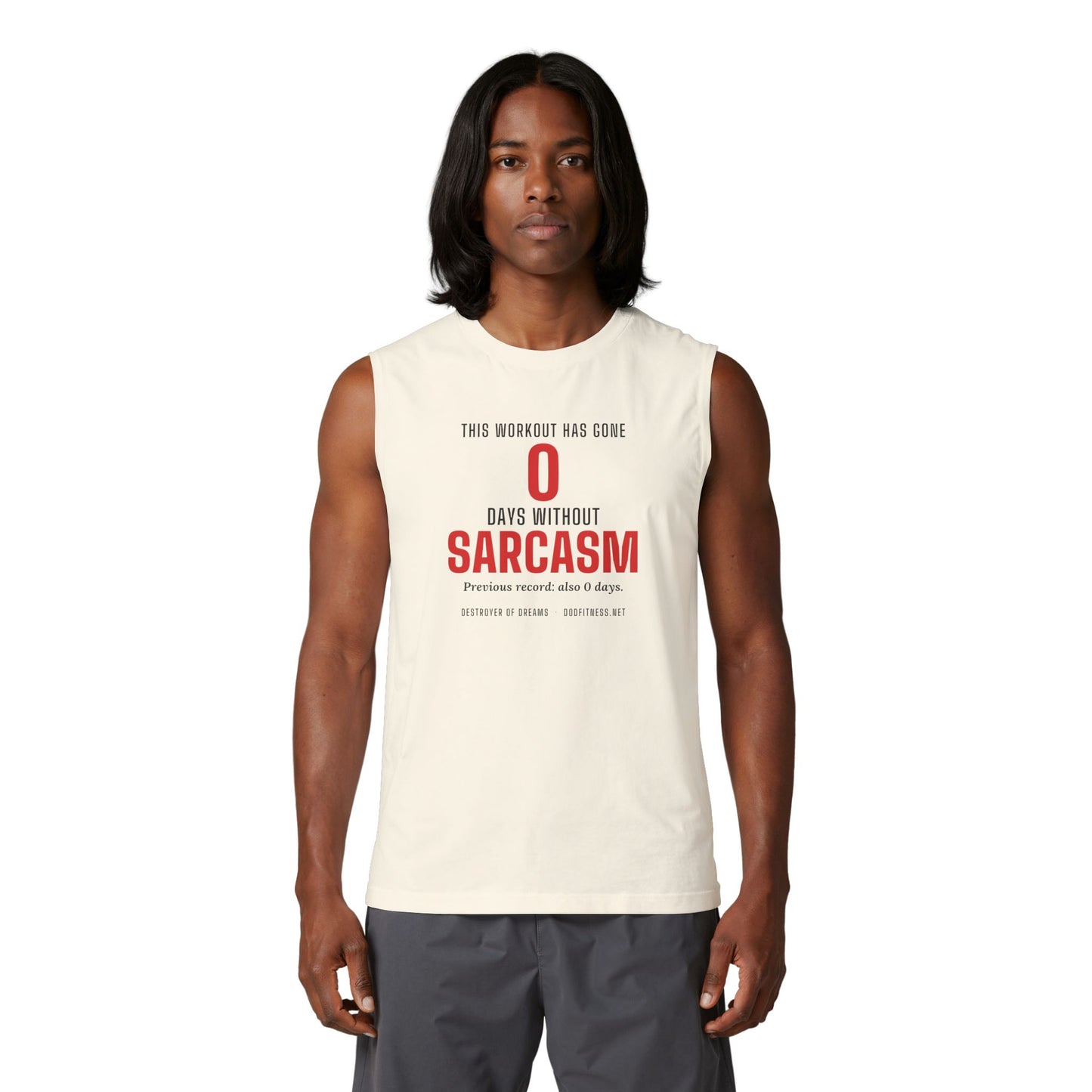 DoD Fitness - 0 Days Sarcasm Stringer Tank