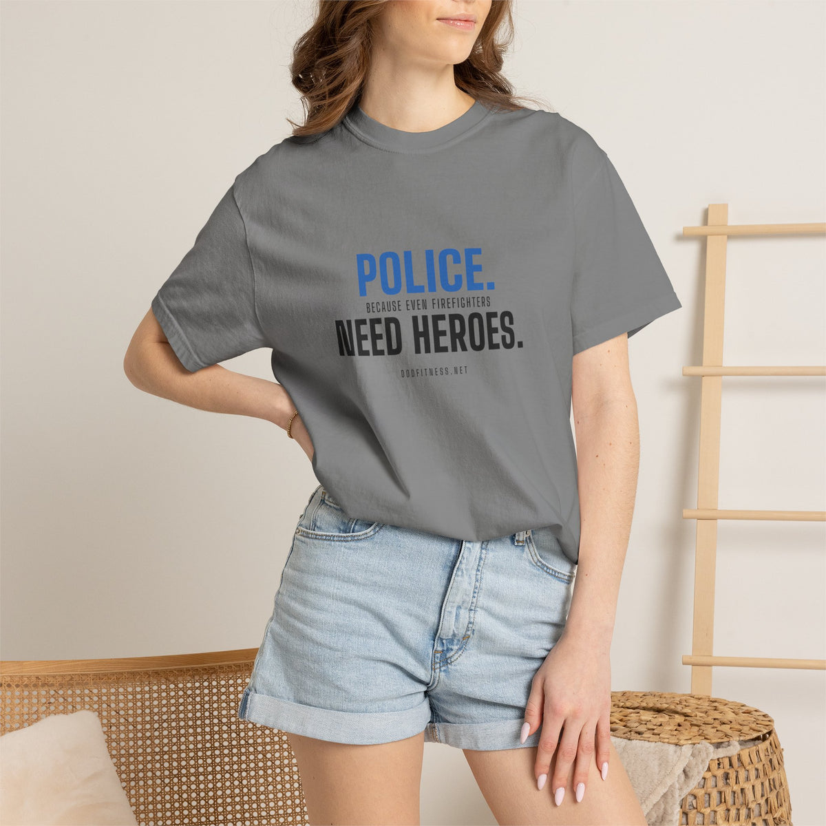 DoD Fitness - Police Need Heroes Men's Tee