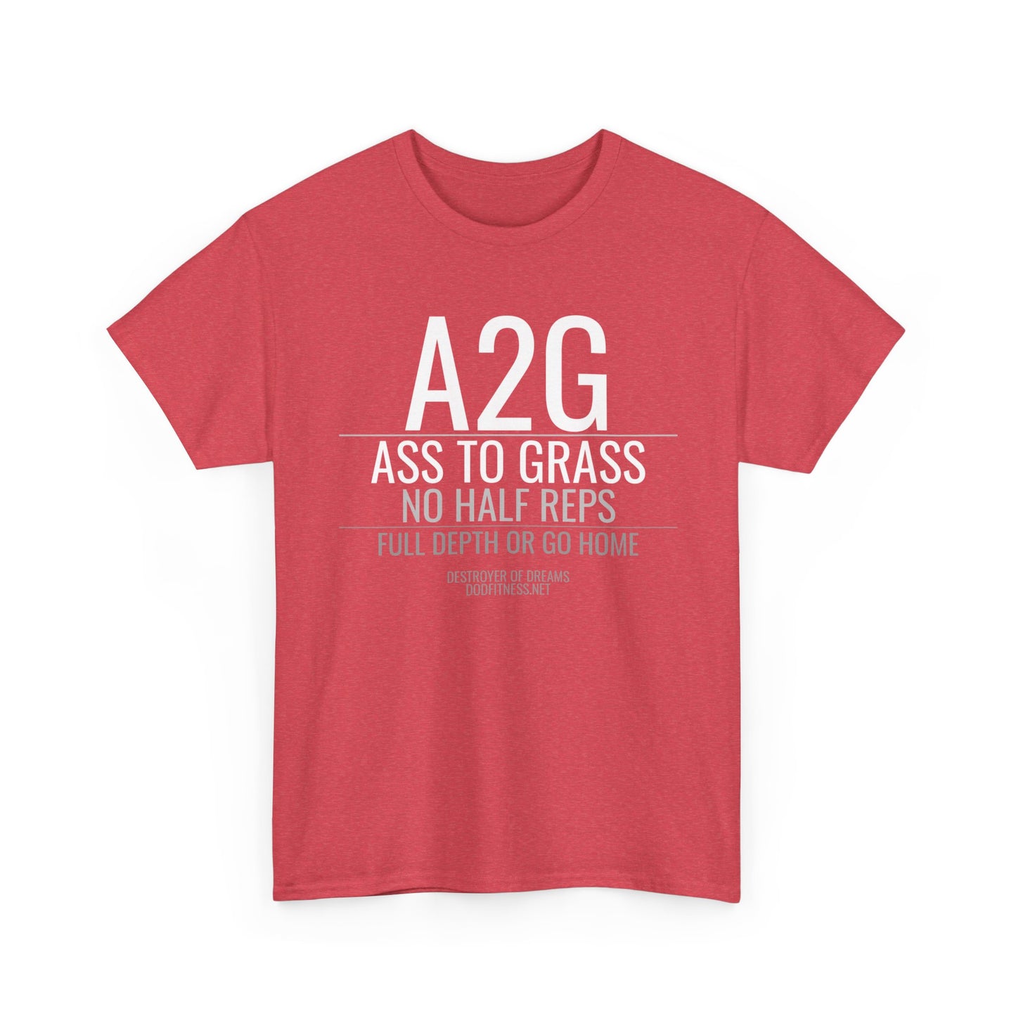 DoD Fitness - A2G - No Half Reps Women's Tee