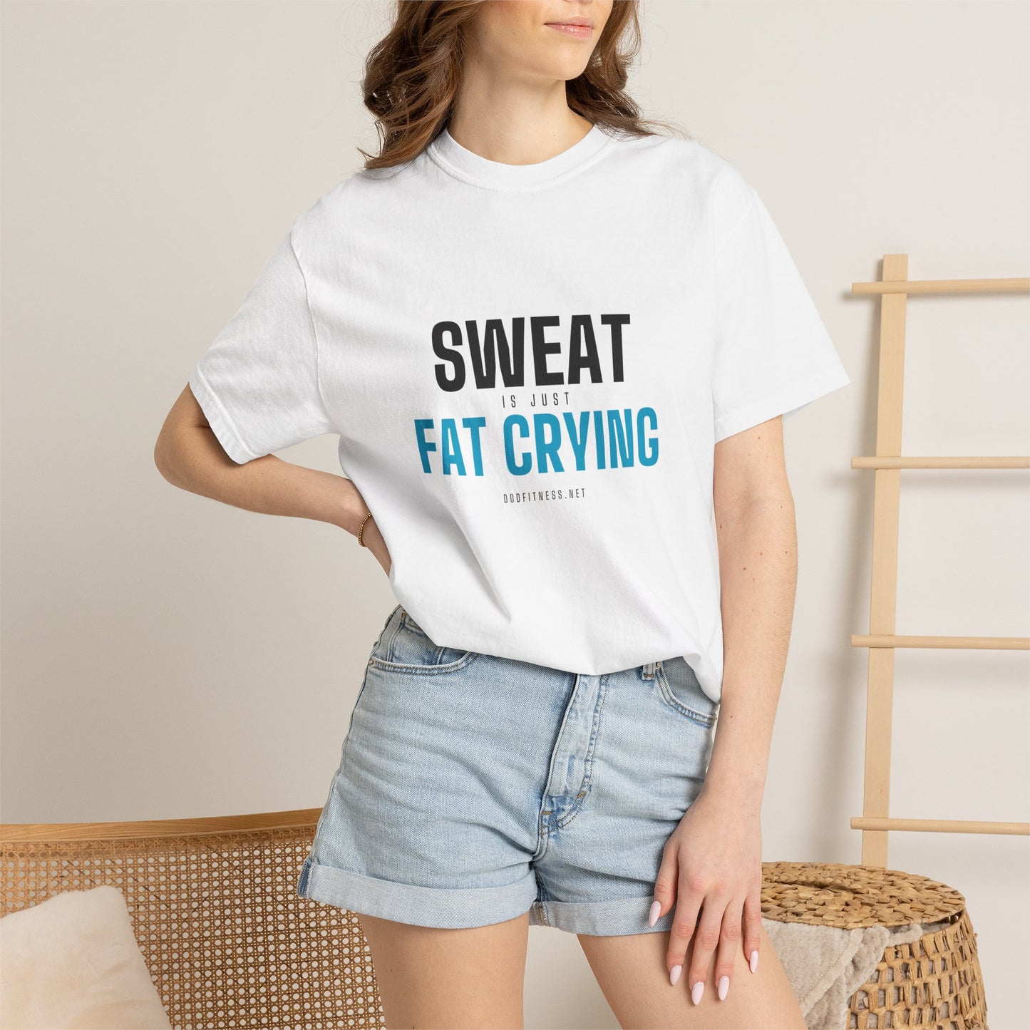 DoD Fitness - Fat Crying Frown Men's Tee