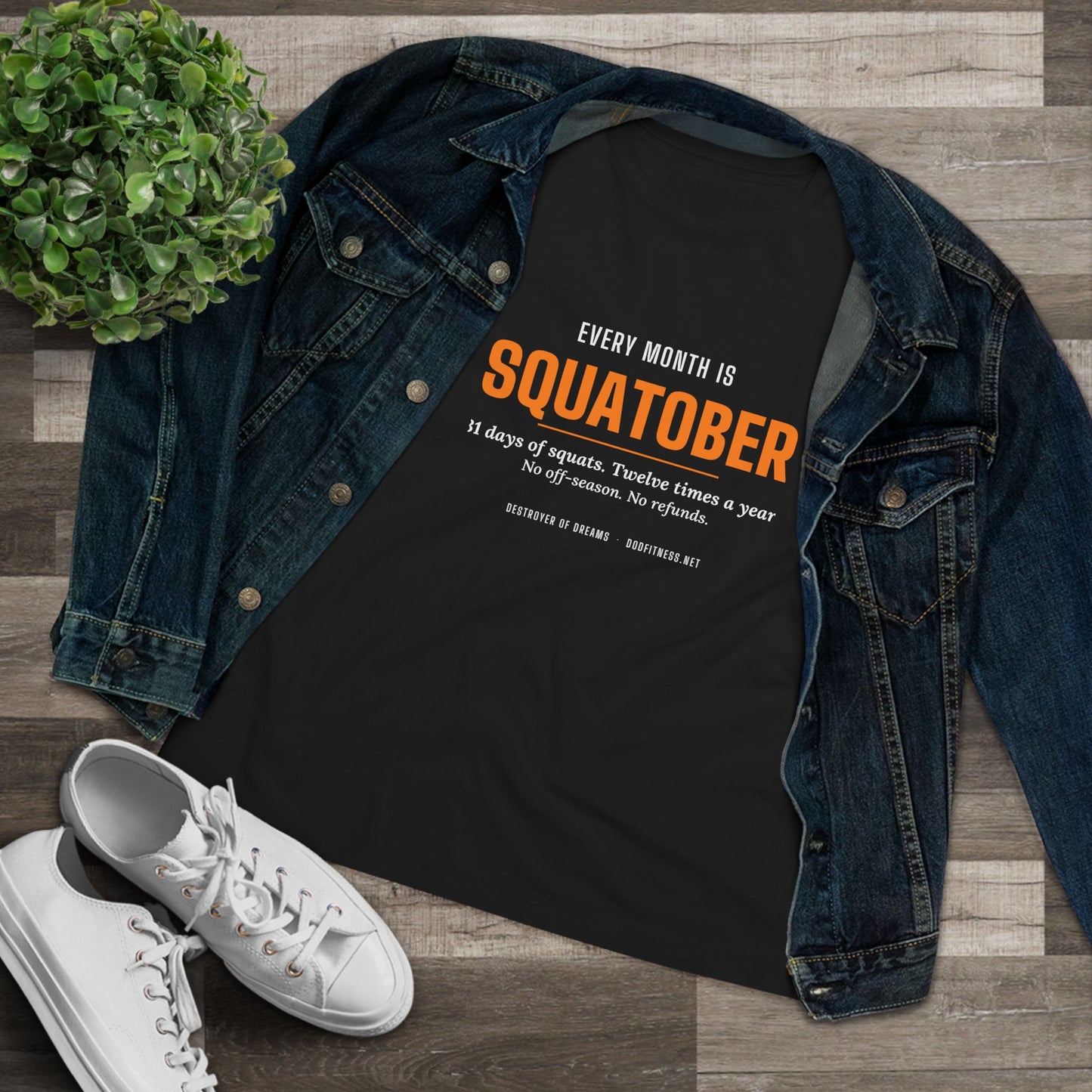 DoD Fitness - Squatober Women's Tee