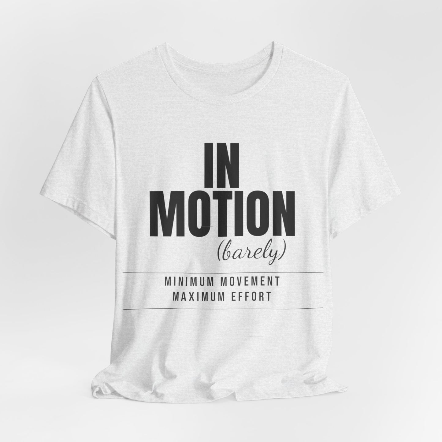 DoD Fitness - In Motion - Barely Moving Men's Tee
