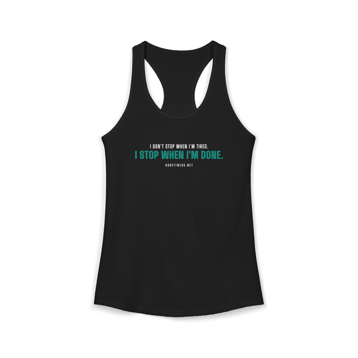DoD Fitness - Tired Women's Tank