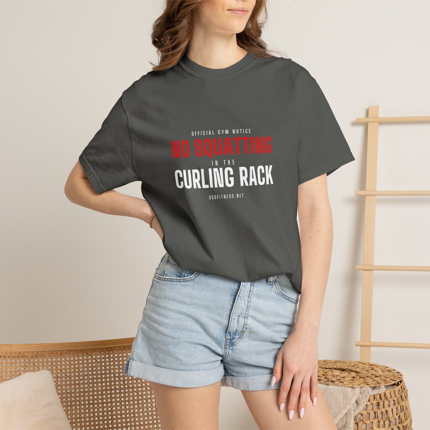 DoD Fitness - Curling Rack Men's Tee