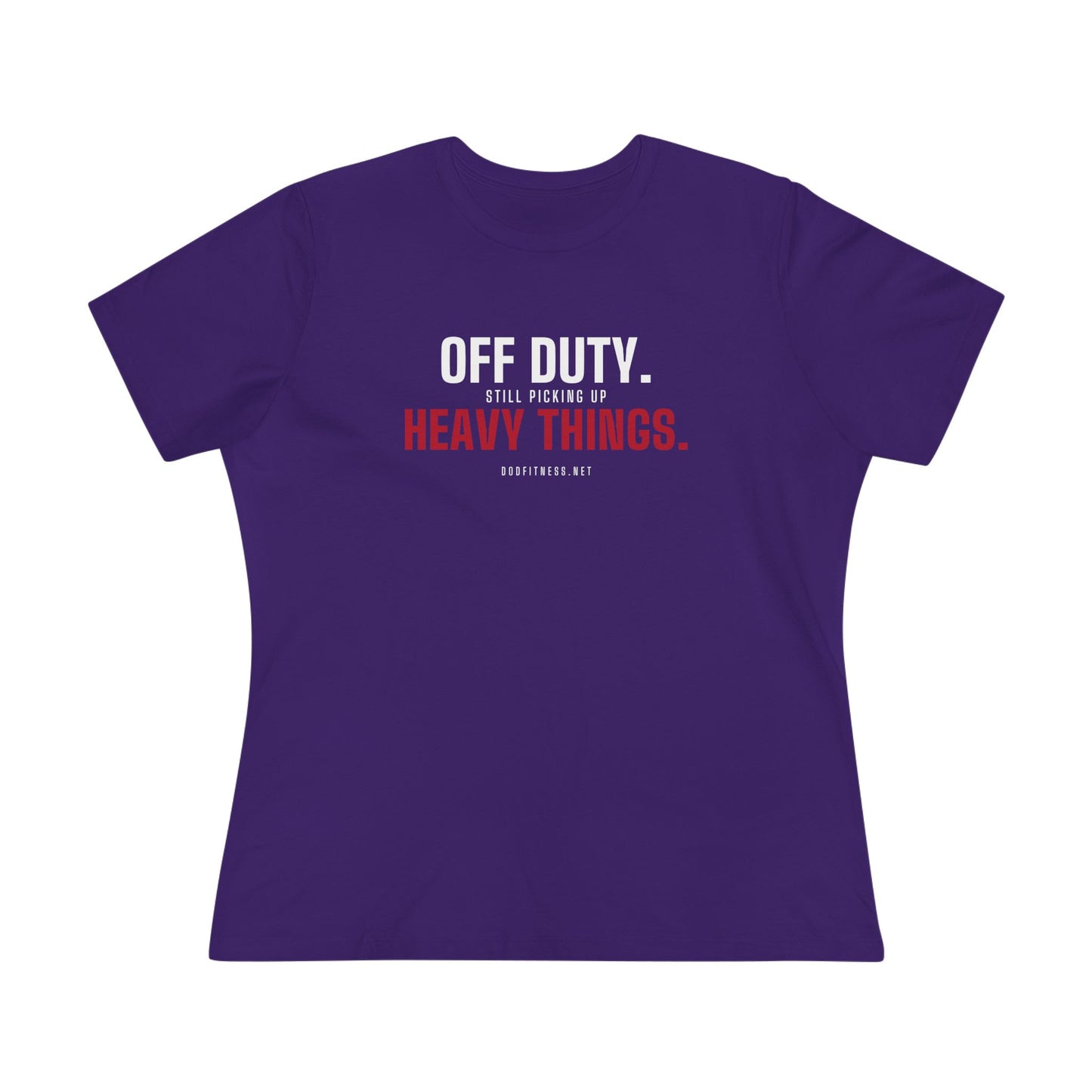 DoD Fitness - Off Duty Women's Tee