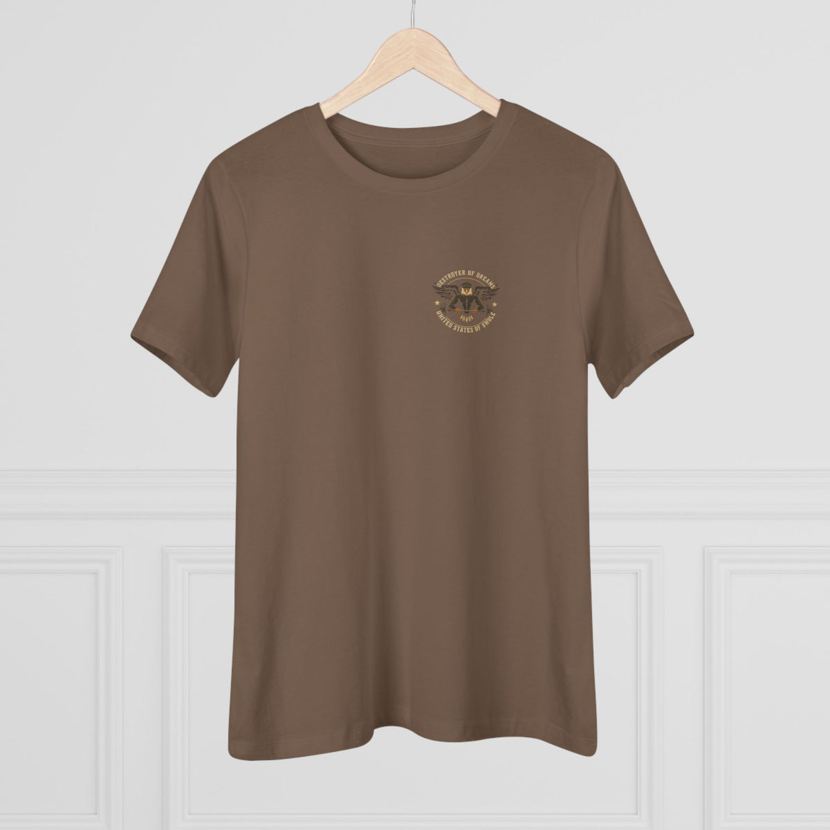 United We Serve - Military women's tee - funny gym shirt by DoD Fitness