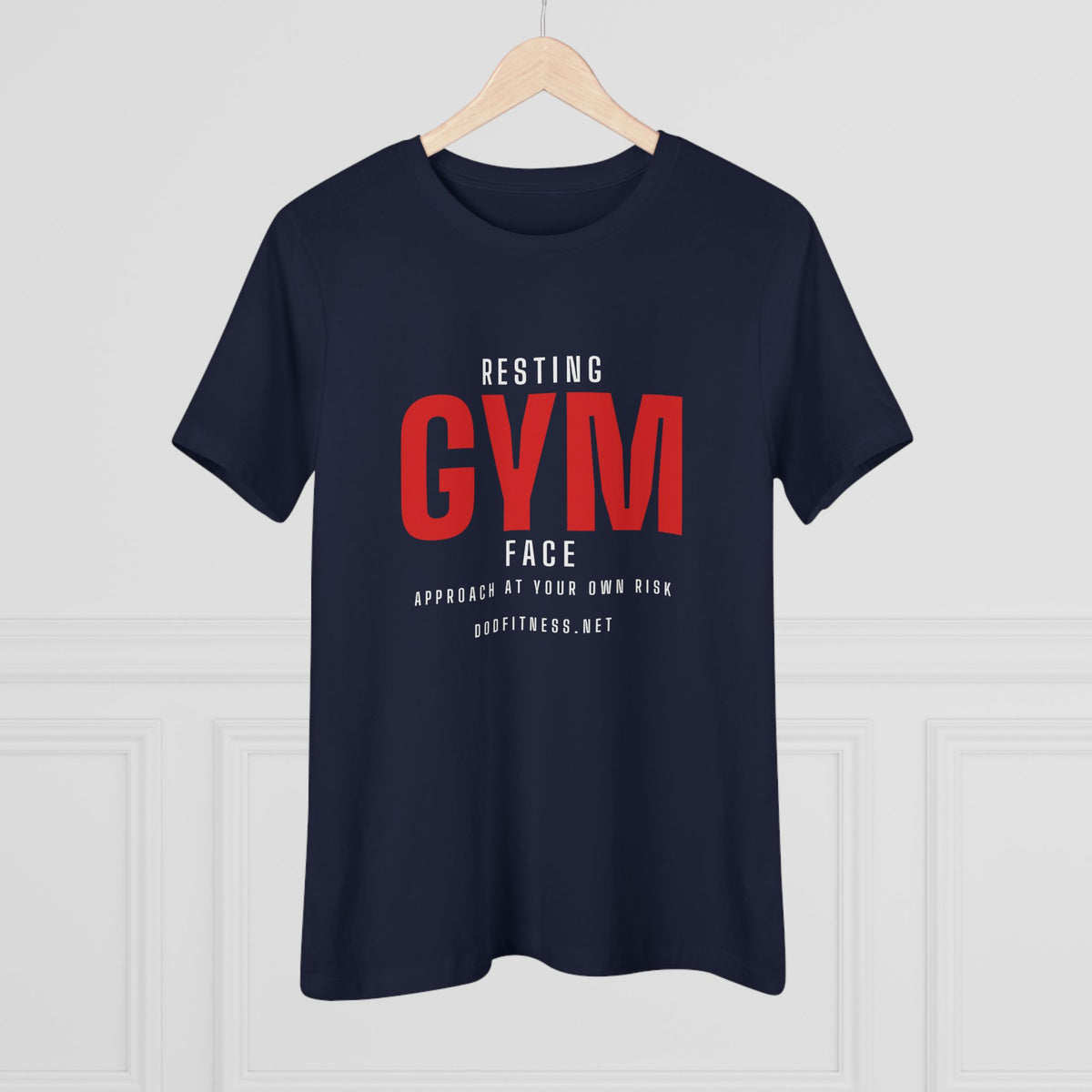 DoD Fitness - Resting Gym Face Women's Tee