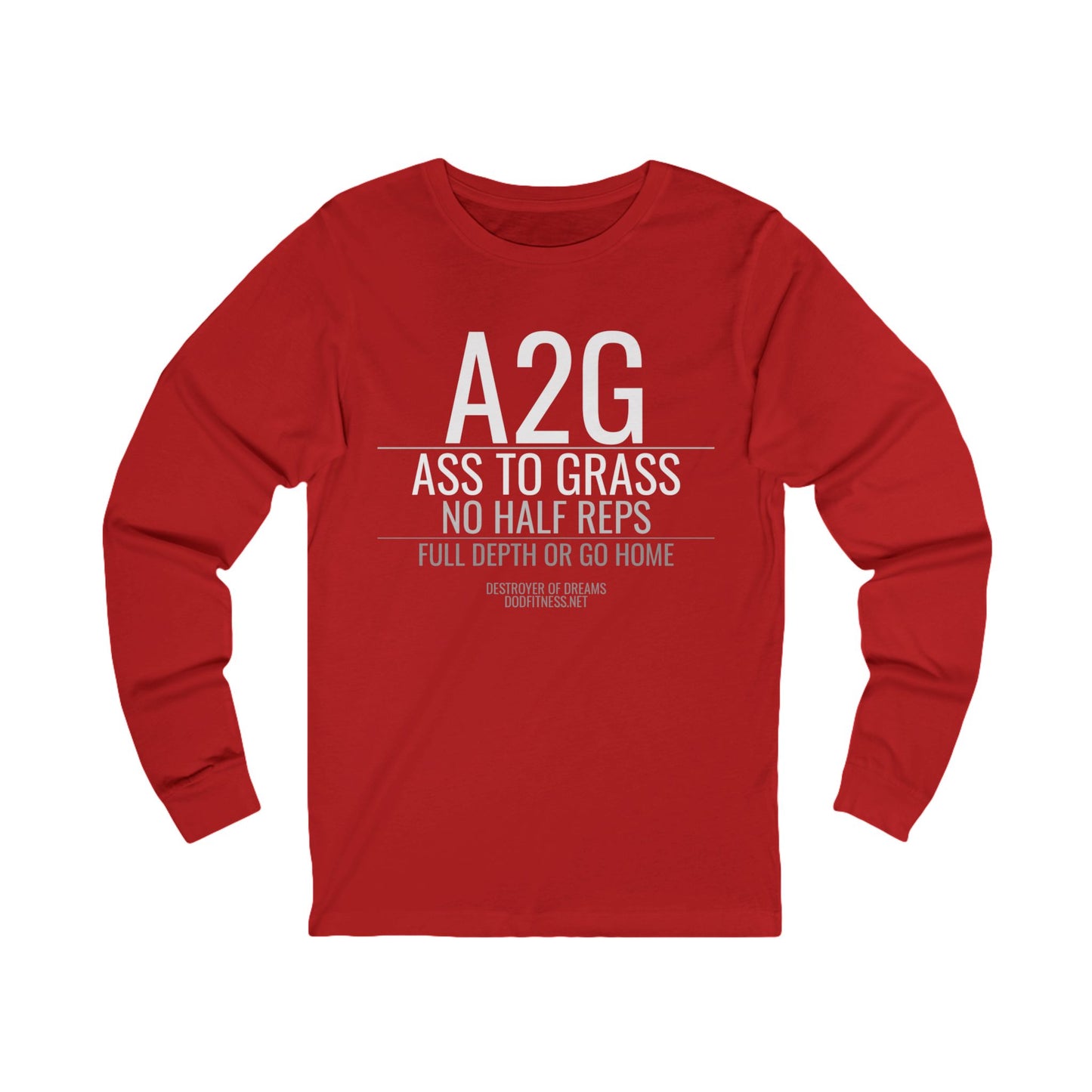 DoD Fitness - A2G - No Half Reps LS