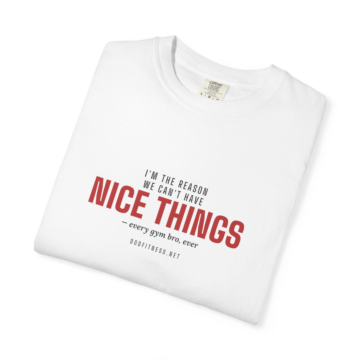 DoD Fitness - Nice Things Men's Tee