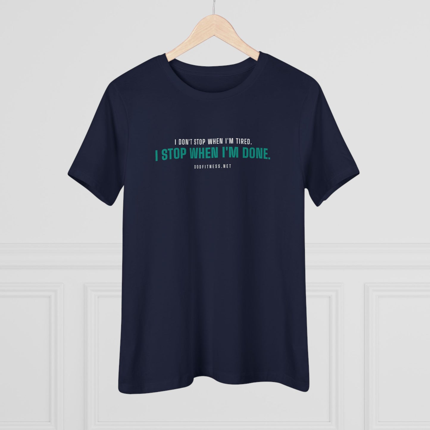 DoD Fitness - Tired Women's Tee