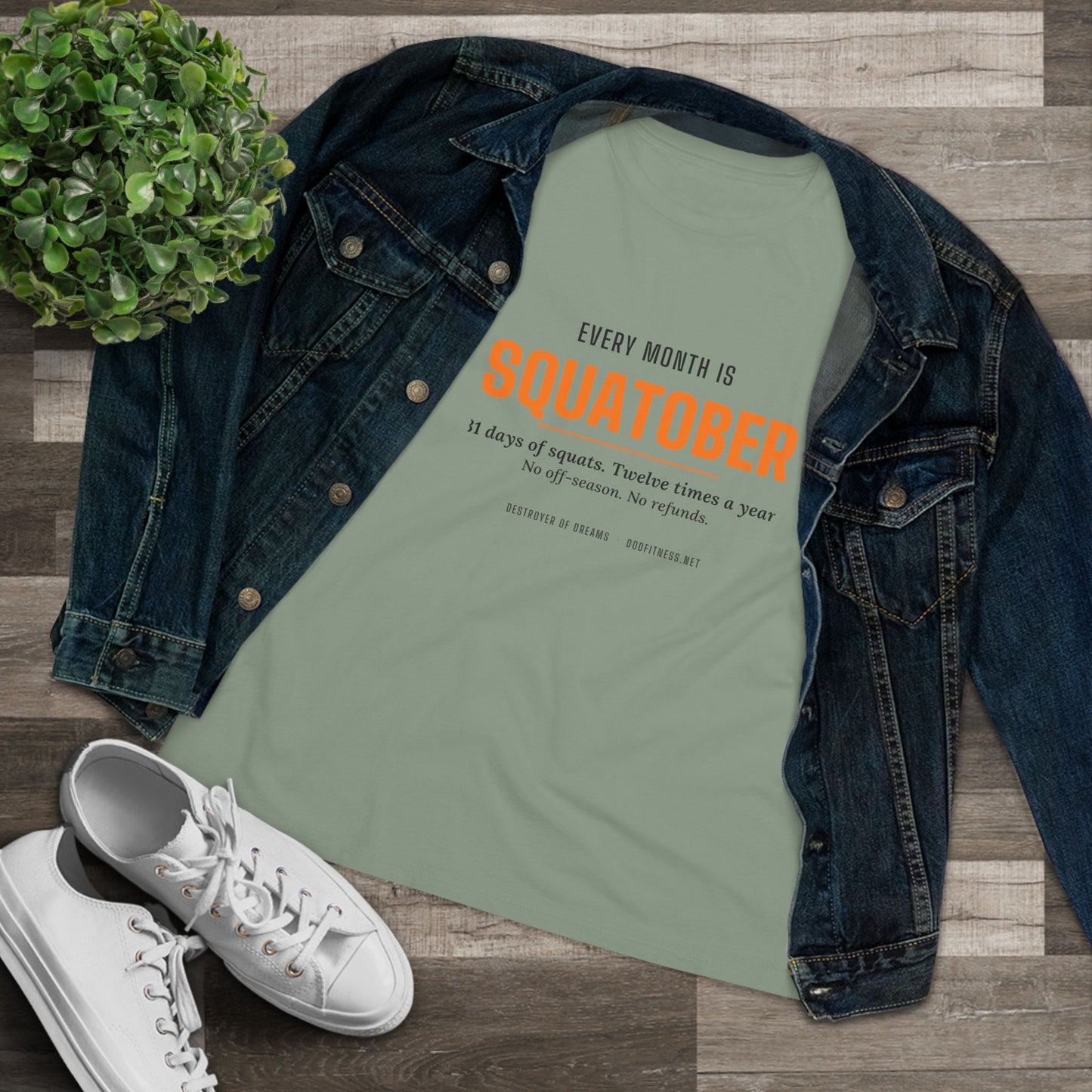 DoD Fitness - Squatober Women's Tee