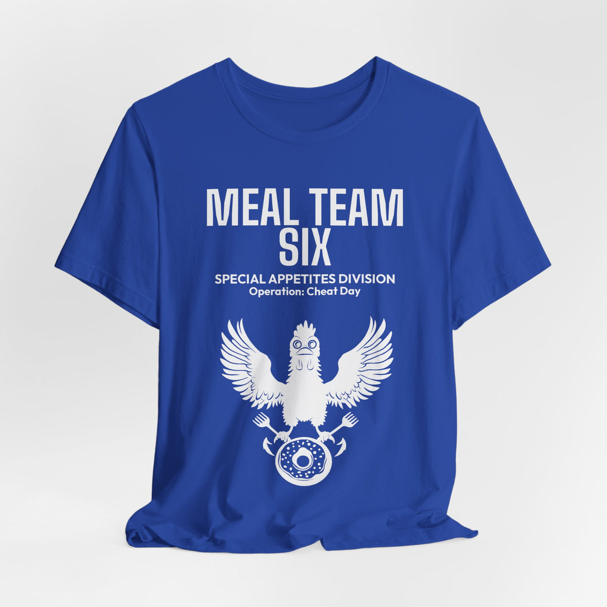 MEAL Team 6 - Operation: Cheat Day men's tee - funny gym shirt by DoD Fitness