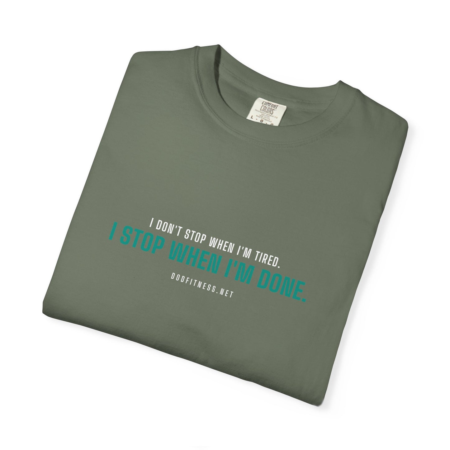 DoD Fitness - Tired Men's Tee
