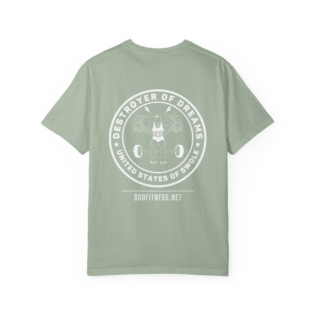 Warning Label men's tee - funny gym shirt by DoD Fitness